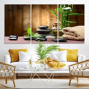 Zen Serenity Triptych Canvas Art, Pink Lotus Flower and by MyGreatCanvas | Canvas Wall Art Prints | Photo Prints & Wall Decor