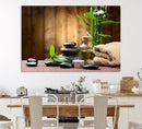 Zen Serenity Triptych Canvas Art, Pink Lotus Flower and by MyGreatCanvas | Canvas Wall Art Prints | Photo Prints & Wall Decor