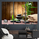 Zen Serenity Triptych Canvas Art, Pink Lotus Flower and by MyGreatCanvas | Canvas Wall Art Prints | Photo Prints & Wall Decor