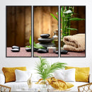 Zen Serenity Triptych Canvas Art, Pink Lotus Flower and by MyGreatCanvas | Canvas Wall Art Prints | Photo Prints & Wall Decor