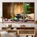 Zen Serenity Triptych Canvas Art, Pink Lotus Flower and by MyGreatCanvas | Canvas Wall Art Prints | Photo Prints & Wall Decor