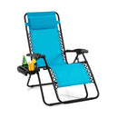 Outdoor Folding Zero Gravity Reclining Lounge Chair-Orange by DirectDeals