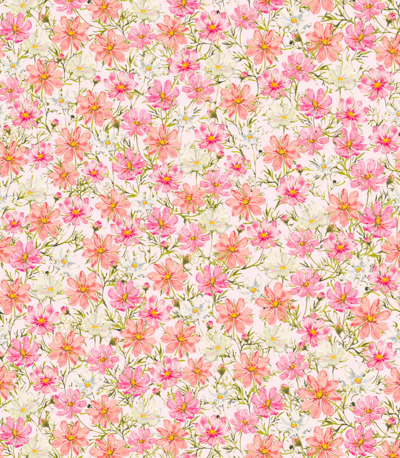 Zinnia Wallpaper by Ela Spurden