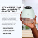 Zomee Fit Wearable Hands Free Double Breast Pump