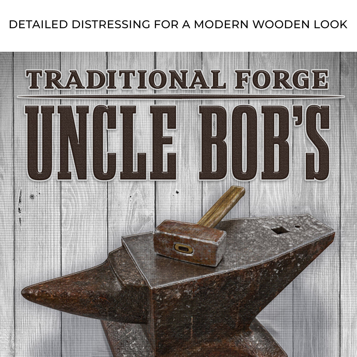 Traditional Forger Blacksmith Sign, photo 4 of 7