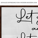 Let go And Let God Sign