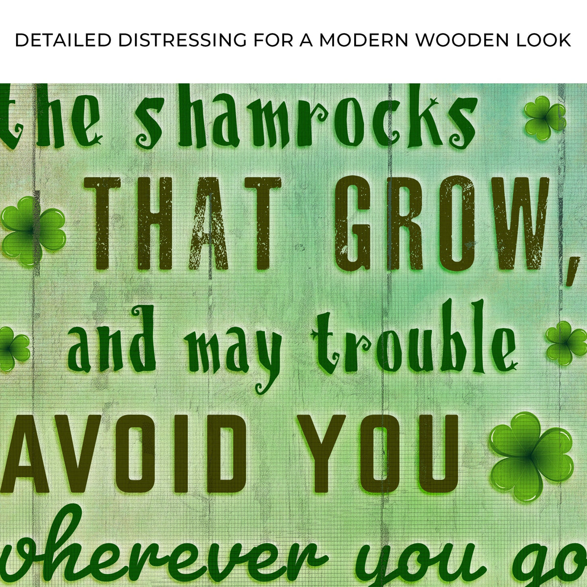 St. Patrick's Day Blessings Sign, photo 4 of 7