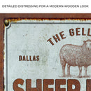 Sheep Farm Sign III