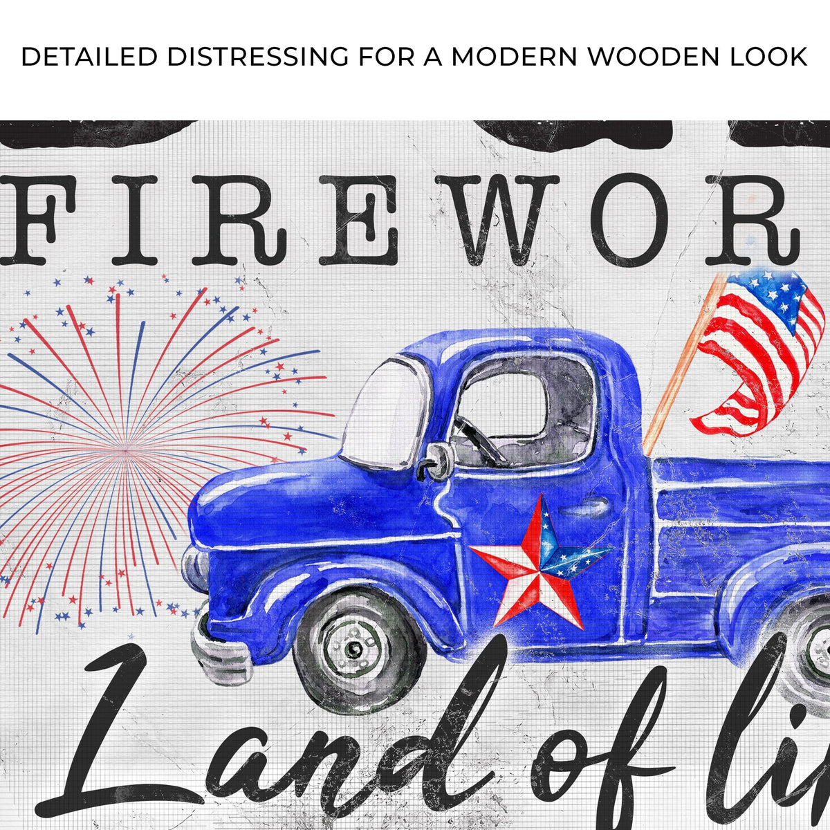 Old Glory Firework Co Let Freedom Ring Sign, photo 4 of 7