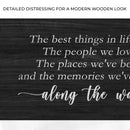 The Best Things In Life Sign III