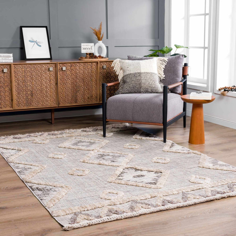 Serkomen High-Low Area Rug - Clearance