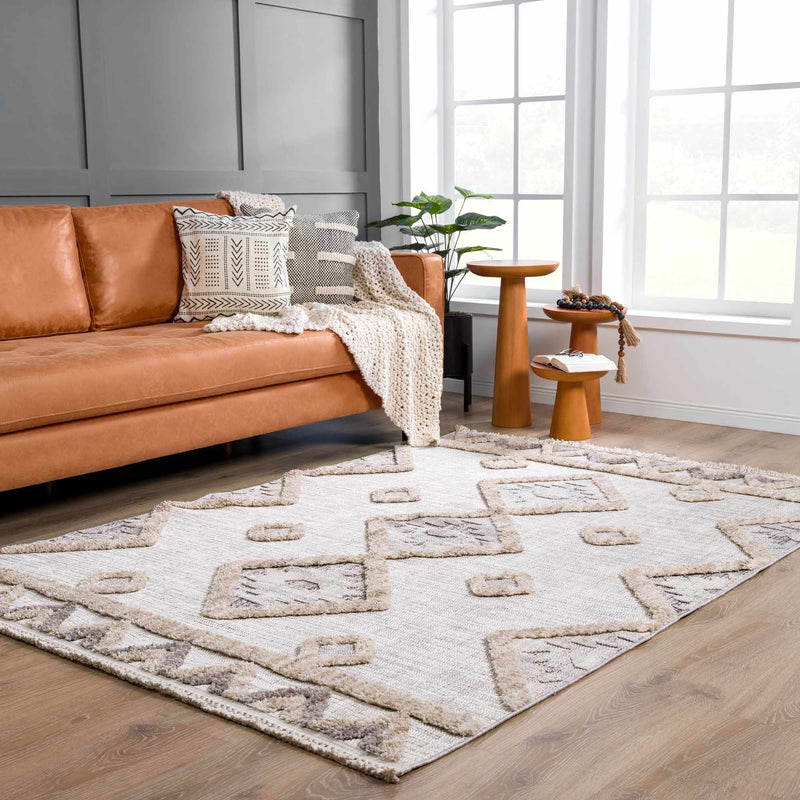 Serkomen High-Low Area Rug - Clearance