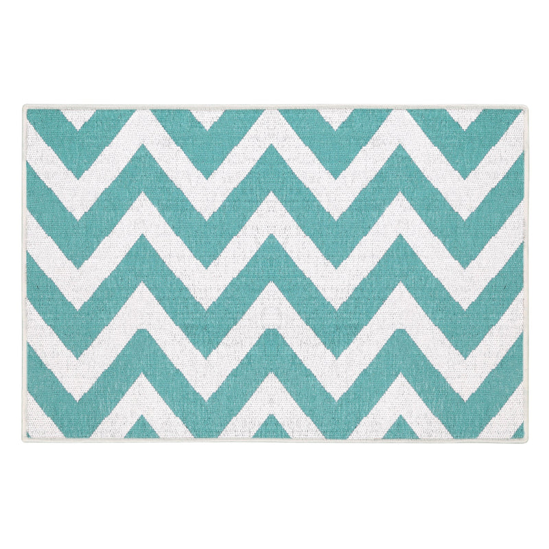 Sussexhome Traverse Collection 2 x 3 Foot Heavy Duty Low Pile  Landing Rug Runner