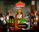 A Friend in Need - Dogs Playing Poker Paint by Numbers