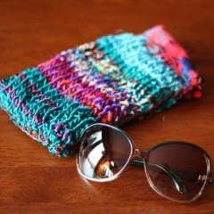 Sunglasses Knitted Pouch