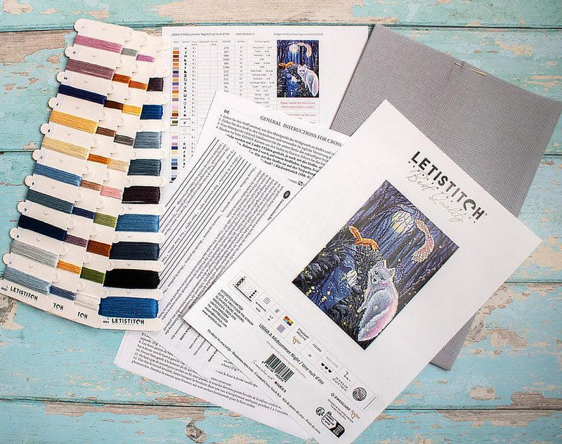 A Midsummer Night L8060 Counted Cross Stitch Kit