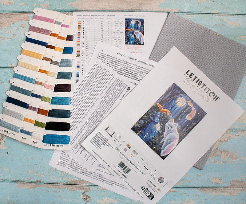 A Midsummer Night L8060 Counted Cross Stitch Kit