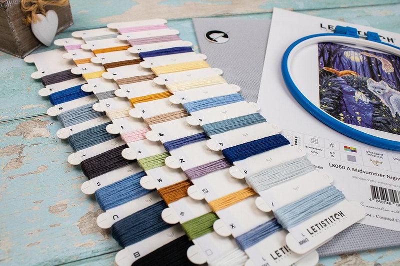 A Midsummer Night L8060 Counted Cross Stitch Kit