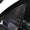 Dry Carbon Fiber A-Pillar Trim for Model 3/Y | 3 Finishes | 3D Laser Fit | LHD/RHD