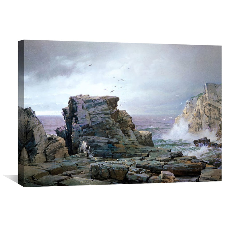 A Rocky Coast Canvas