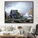 A Rocky Coast Canvas