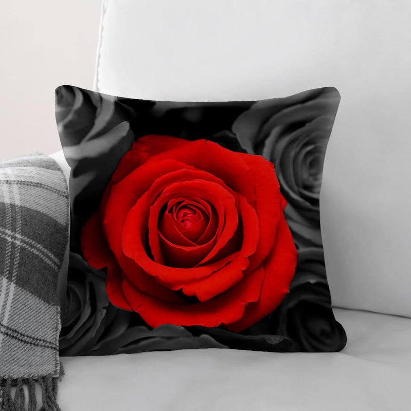 A Rose Among The Crowd Cushion