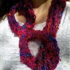 A Roundabout Way Scarf Pattern