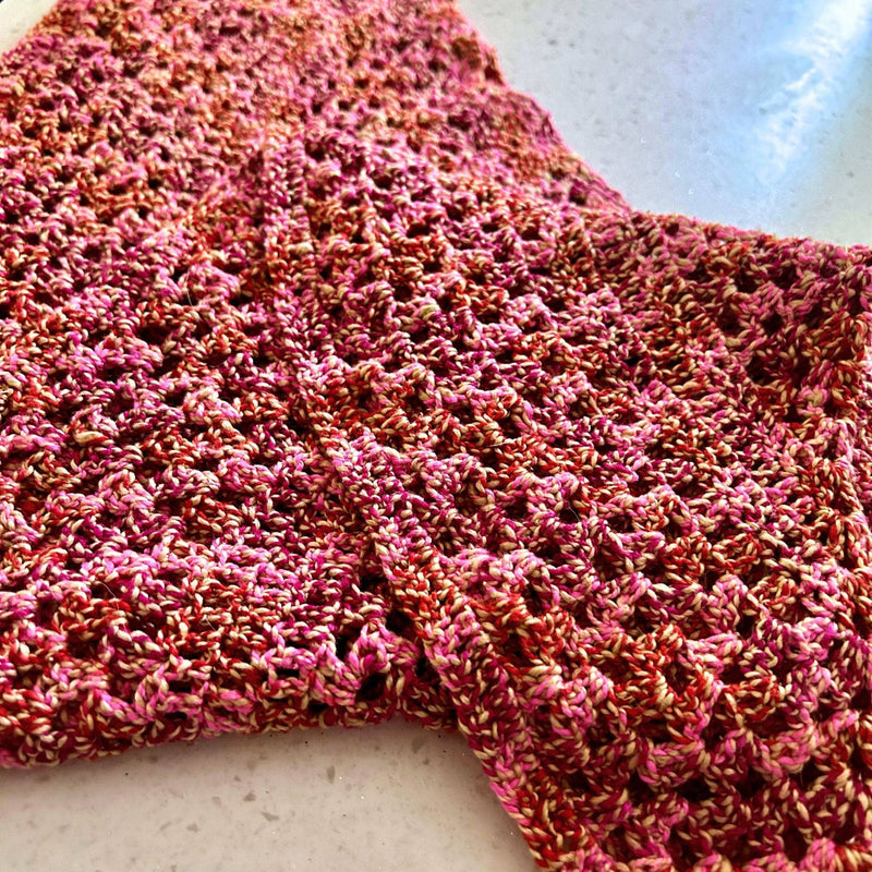 A Walk in the Garden Shawl Crochet Pattern