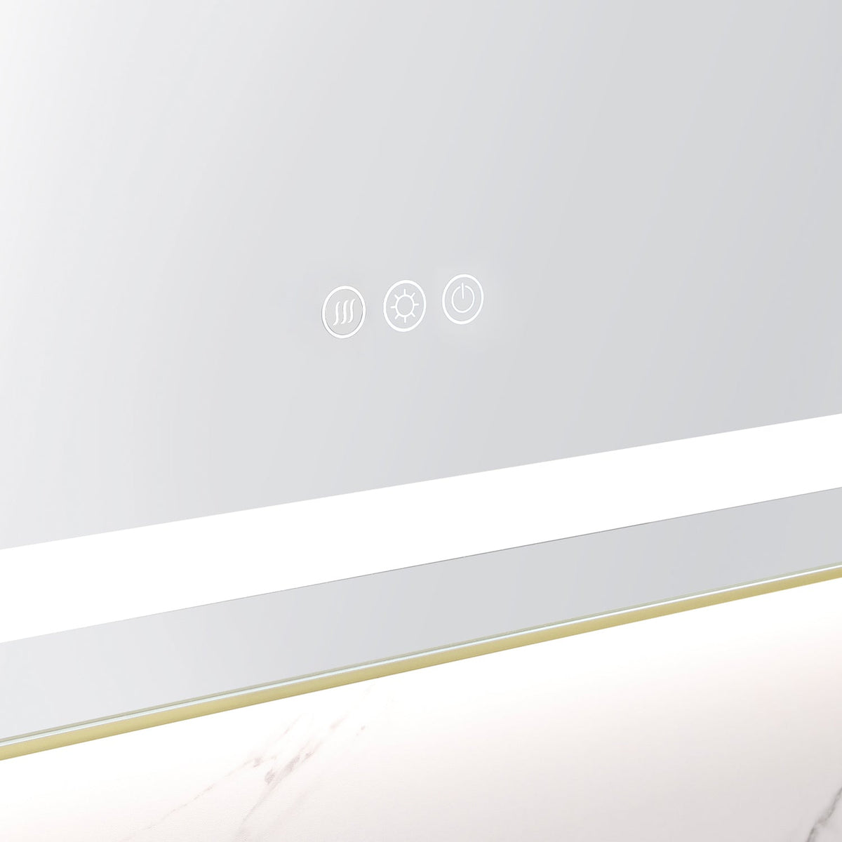 48" x 32" LED Bathroom Mirror with Front and Backlight, photo 6 of 10