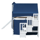 Loft Bed With Tent And Tower by HouseOfZazla