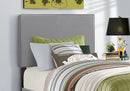 Bed, Upholstered, Transitional by HouseOfZazla