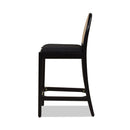 Panama - Curved Back Cane Counter Stool (Set of 2) by HouseOfZazla