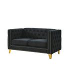 Modern Sofa With Button Tufting, Upholstered Couch For Living Room by HouseOfZazla