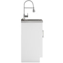 Hennessy - Deluxe Laundry Cabinet With Faucet And Stainless Steel Sink by Unique Piece Furniture