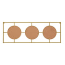 3 Mirror Piece Wall Mirror InRectangular Frame, Home Wall Decor For Bedroom Living Room by HouseOfZazla