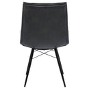 Tufted Back Dining Chairs (Set of 4) - Black by HouseOfZazla