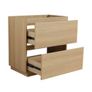 Modern Freestanding Bathroom Vanity Cabinet With Double Drawer by HouseOfZazla
