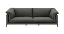 Tadi - Top Grain Leather Sofa - Black by HouseOfZazla