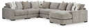 Aslan Court - Sectional With Ottoman Set by Unique Piece Furniture