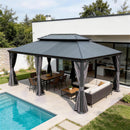 14'x22' Hardtop Gazebo with Resin Roof by HouseOfZazla