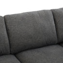 Sectional Sofa Modular U-Shaped With Ottoman & USB Ports