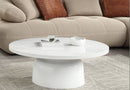 Zaid - Engineering Marble High Gloss Table by Unique Piece Furniture