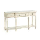 Retro Console Table With 3 Soft Close Drawers by HouseOfZazla