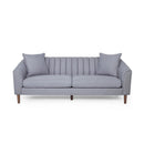 Contemporary 3 Seater Sofa With Plush Accents by HouseOfZazla