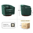 Swivel Accent Chair For Living Room, Sofa Chairs With Base Side For Living Room by Unique Piece Furniture