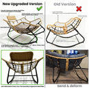 Papasan Rocking Chair - Outdoor & Indoor Oversized Lounge Chair