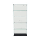 Premium 5 Tier Glass Display Case With 5 Dynamic LED Modes