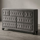 Sophia - 7 Drawer Dresser - Gray