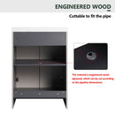 Modern Freestanding Bathroom Vanity With Soft Close Cabinet Doors by Unique Piece Furniture
