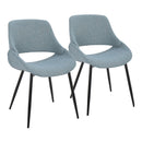 Fabrico - Mid-Century Modern Dining Chair (Set of 2) by HouseOfZazla